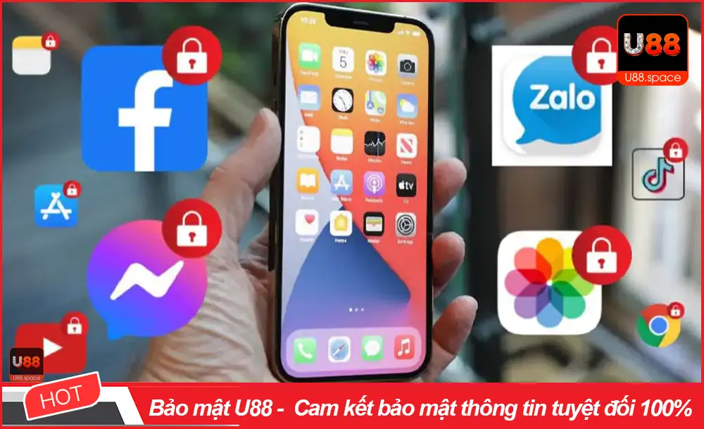 Bảo mật U88 -  Cam kết bảo mật thông tin tuyệt đối 100%